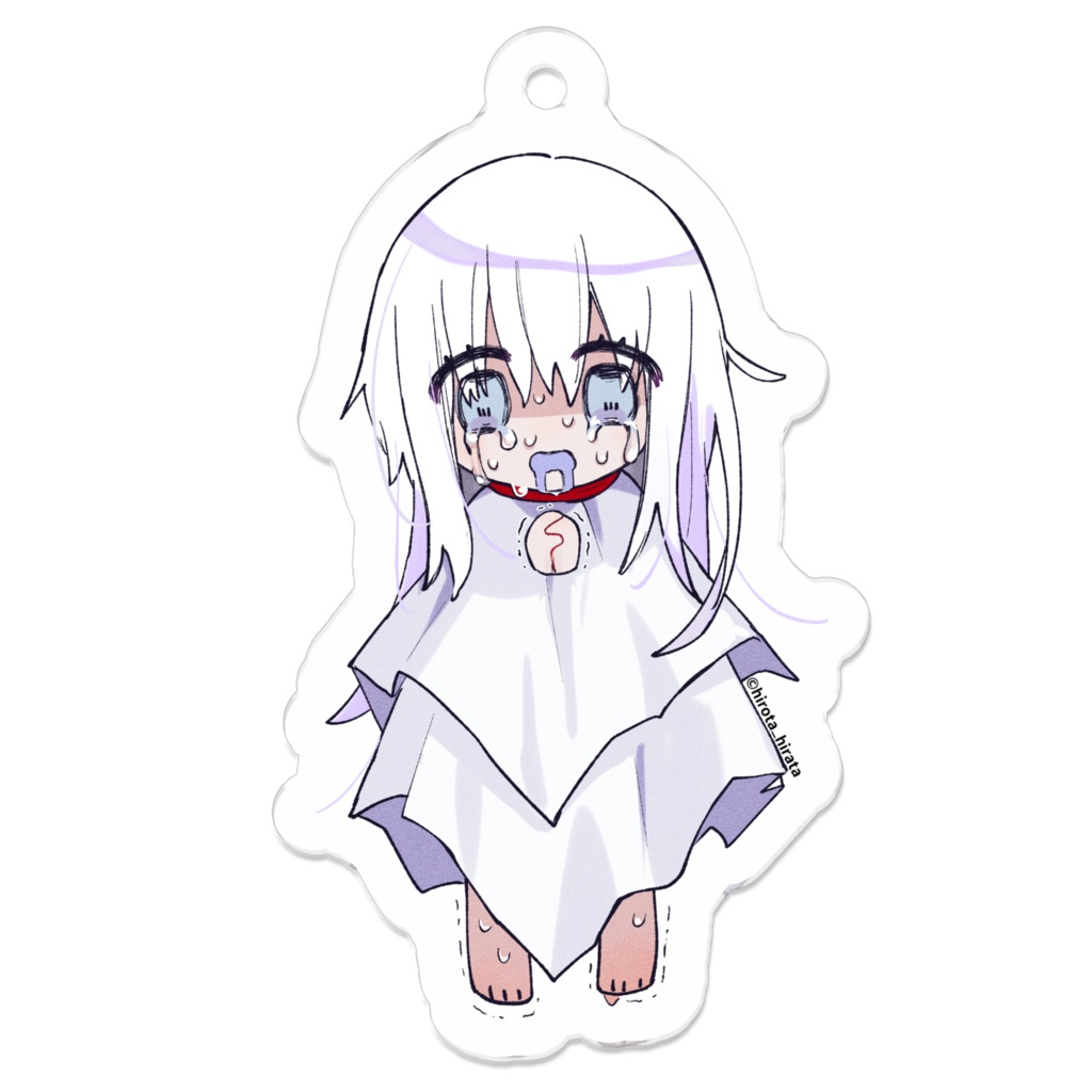 号泣てるてるちゃんアクキー