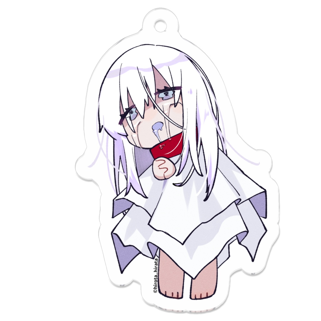 過労気絶てるてるちゃんアクキー