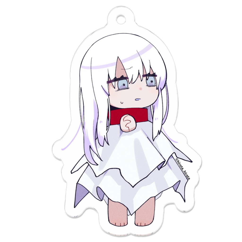 引き気味てるてるちゃんアクキー