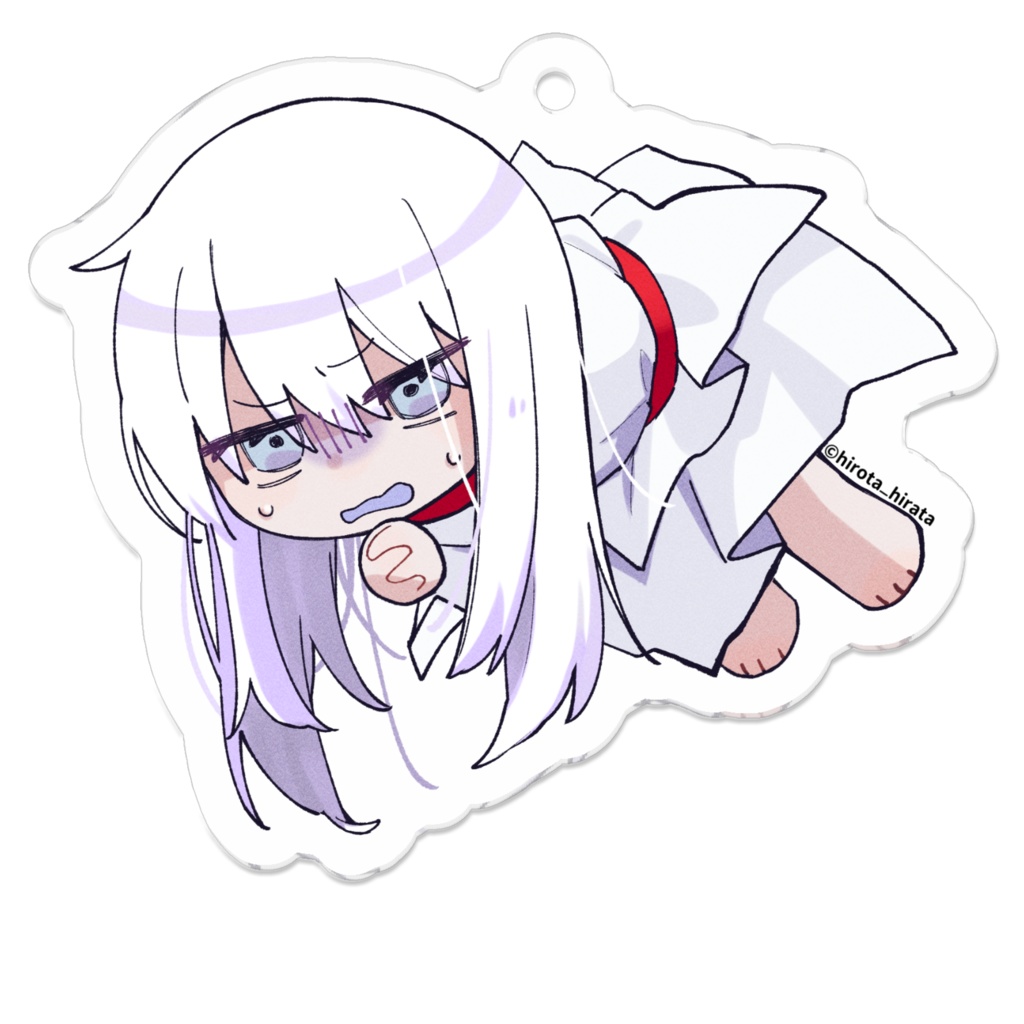 曇って！てるてるちゃんアクキー