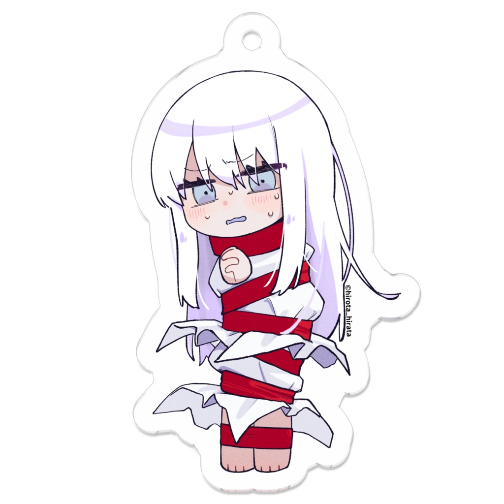ミノムシてるてるちゃんアクキー
