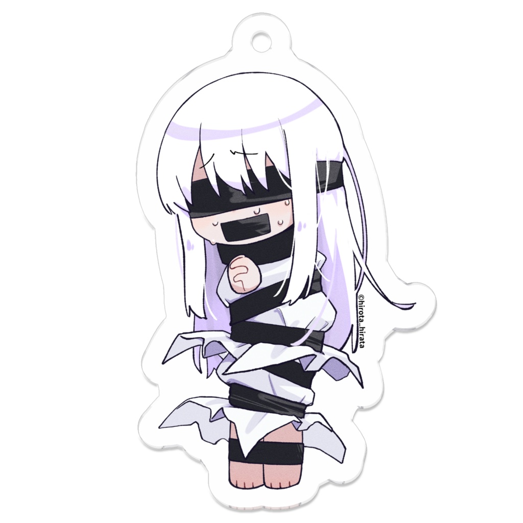 ミノムシてるてるちゃん【危険】アクキー