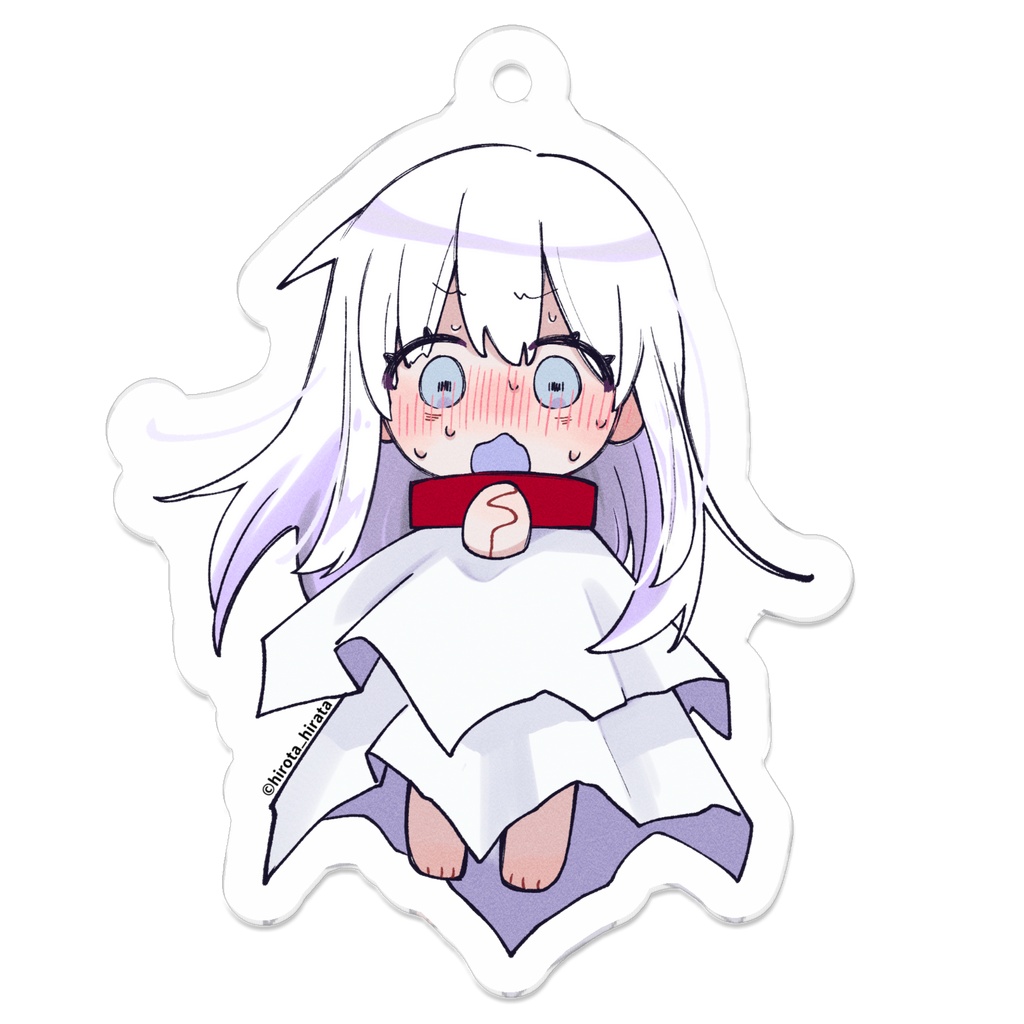 照れてるてるてるちゃんアクキー