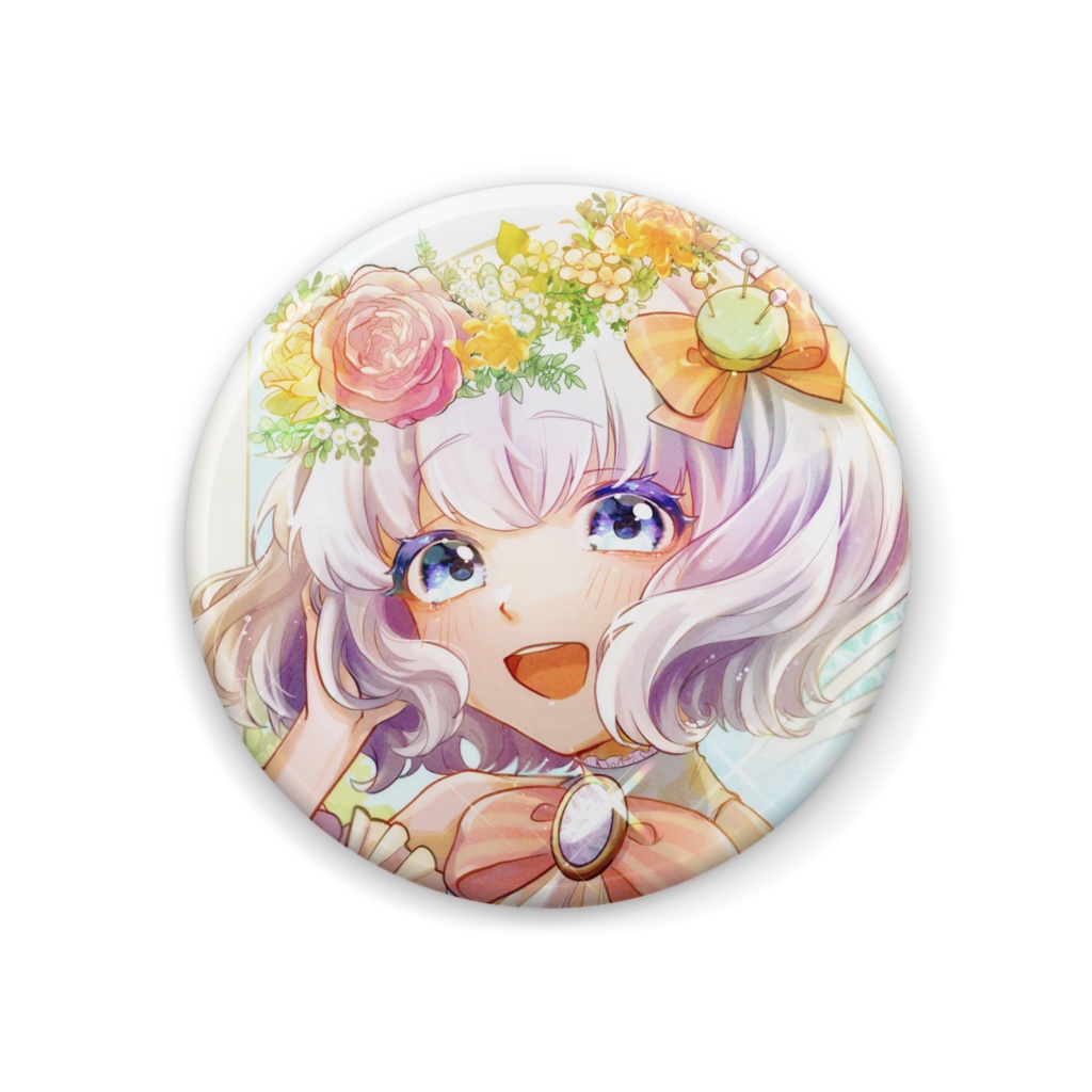 伊縫きると2周年記念 缶バッジ