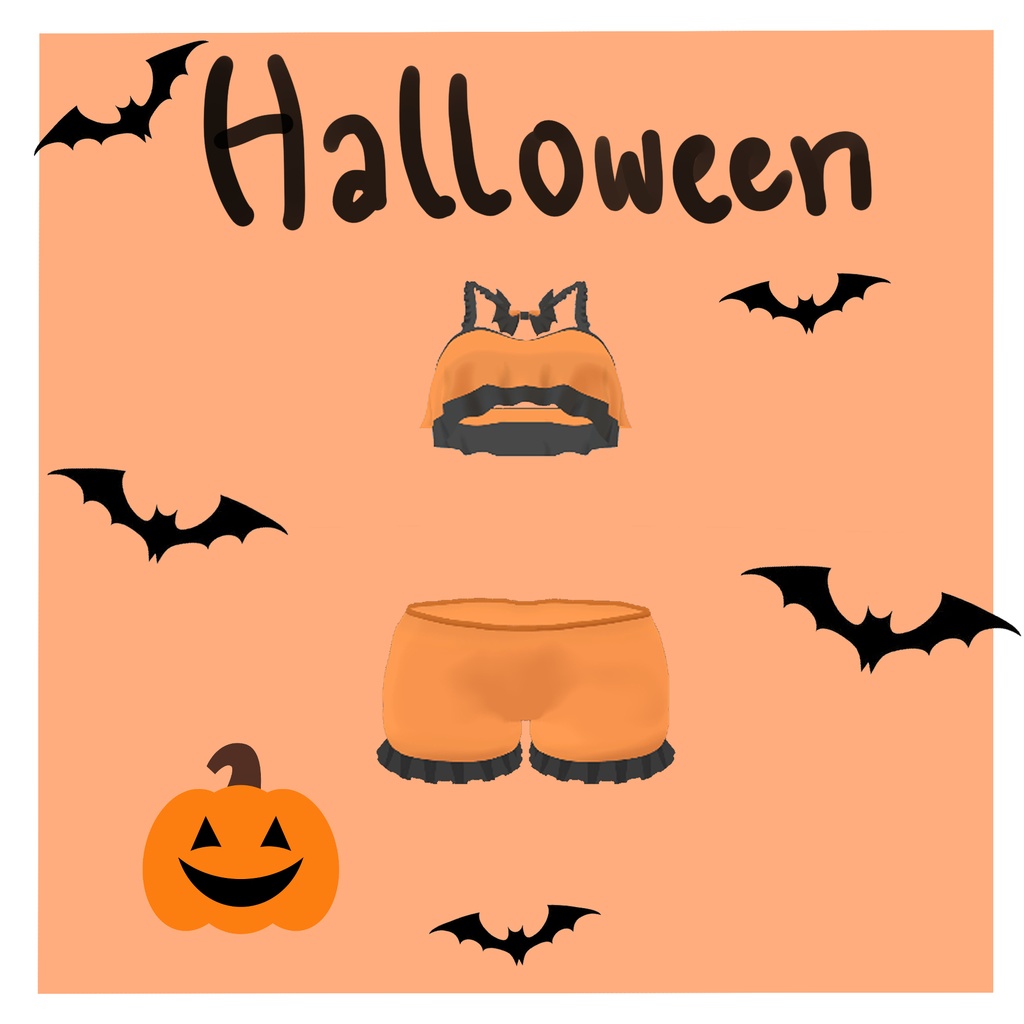 【舞夜用衣装】スウィームパムキン / Swim Pumpkin