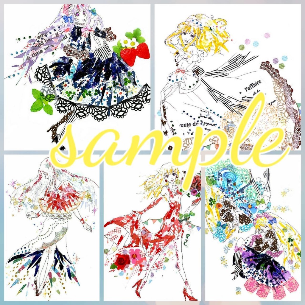 マスキングテープポストカード