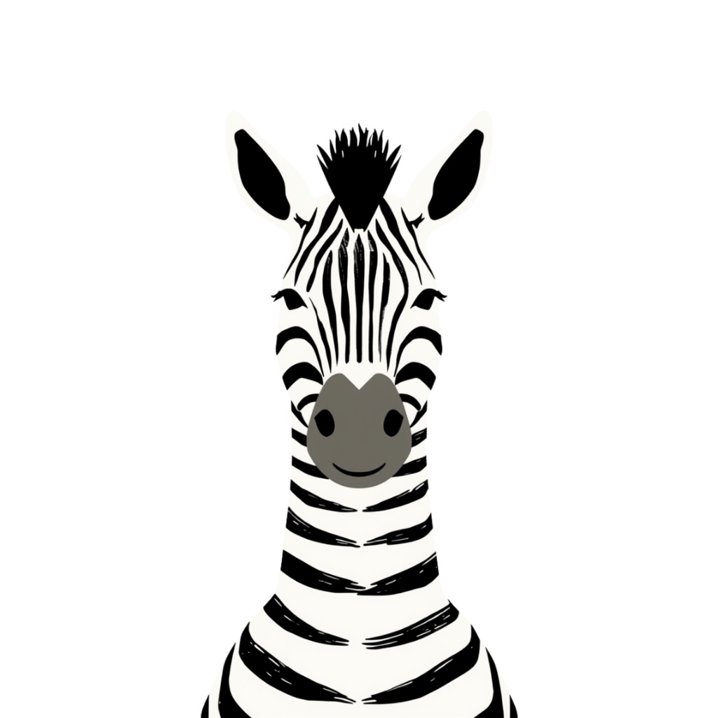 北欧風のゆるい動物たち・手書き風クリップアート10種セット(PDF形式)