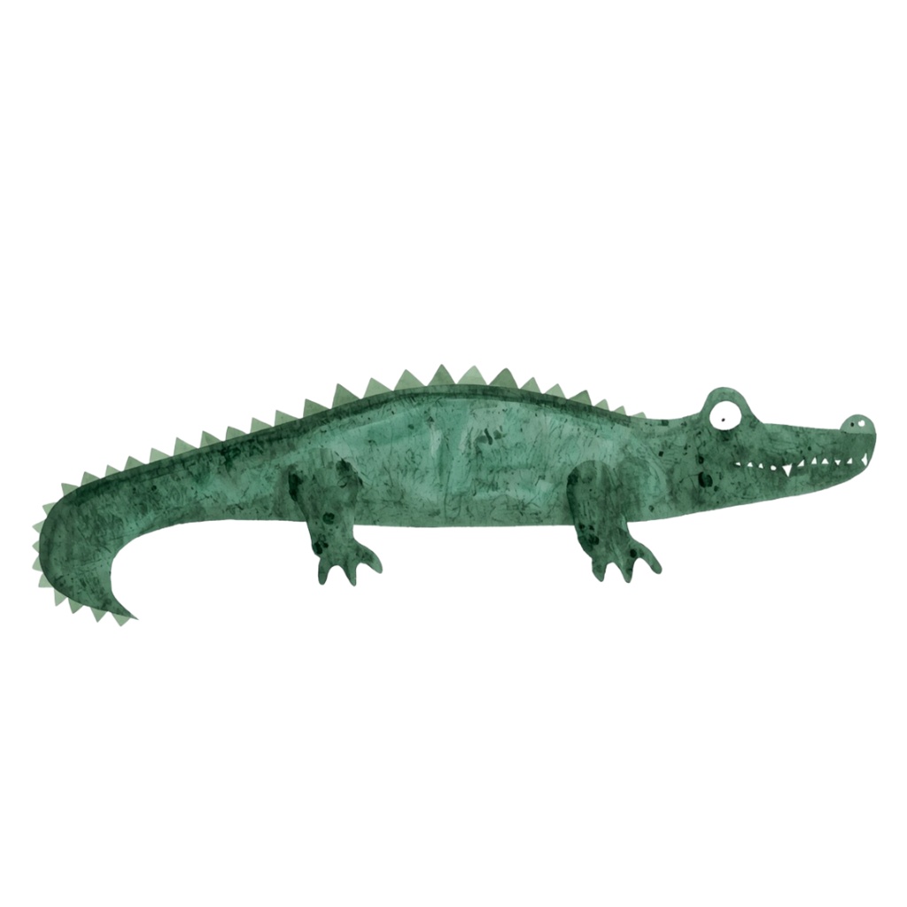 北欧風のゆるい動物たち・手書き風クリップアート10種セット(PDF形式)