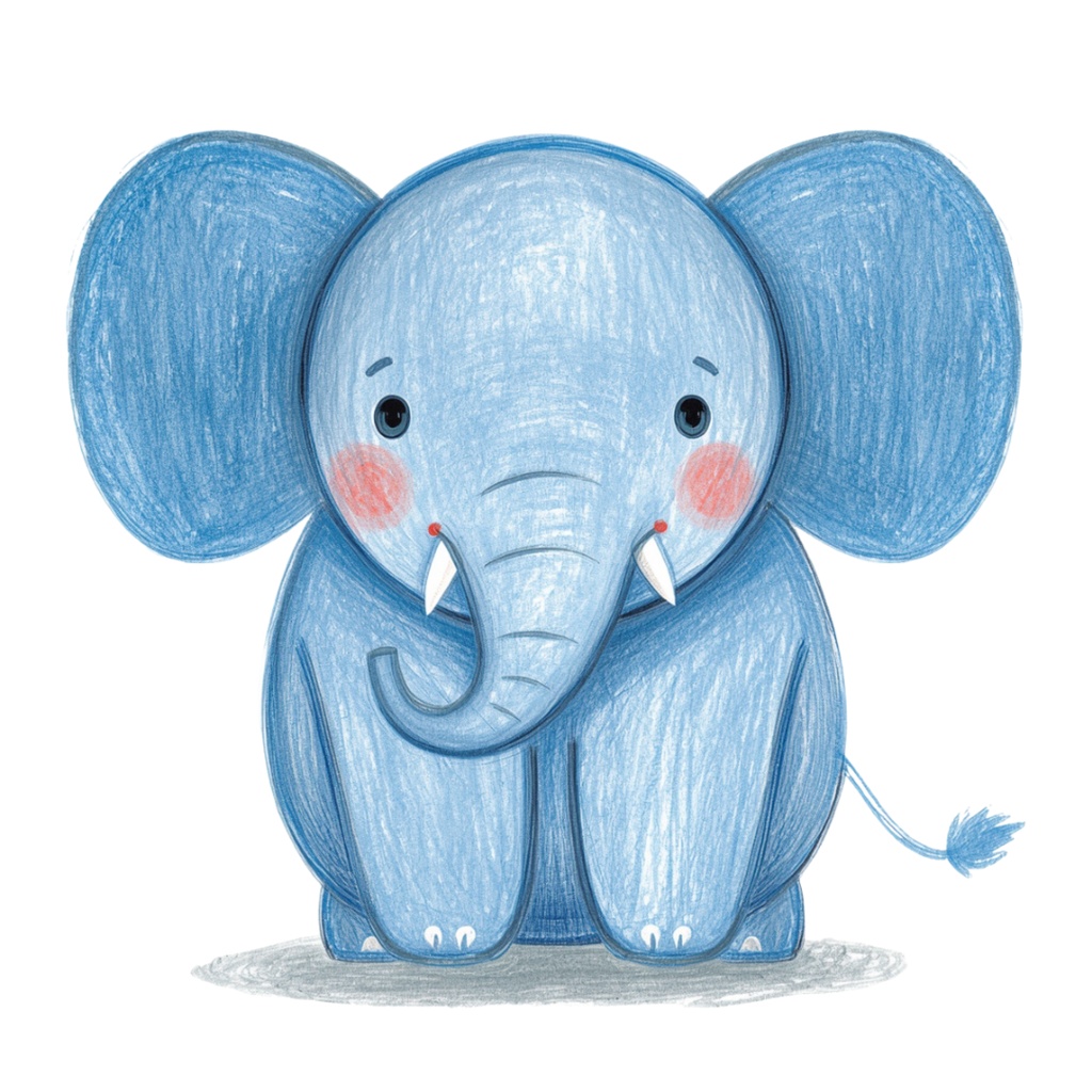 北欧風のゆるい動物たち・手書き風クリップアート10種セット(PDF形式)