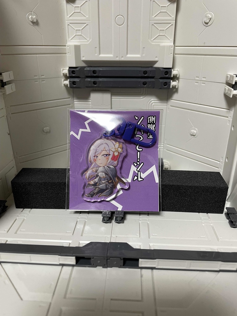 側蹴型ソバっと! アクリルキーホルダー