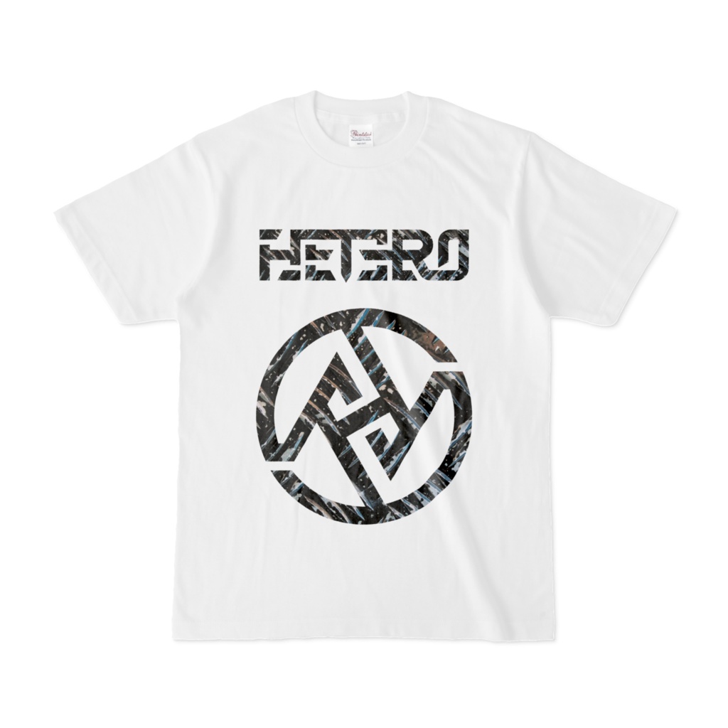 自作ロゴTシャツ「HETERO」