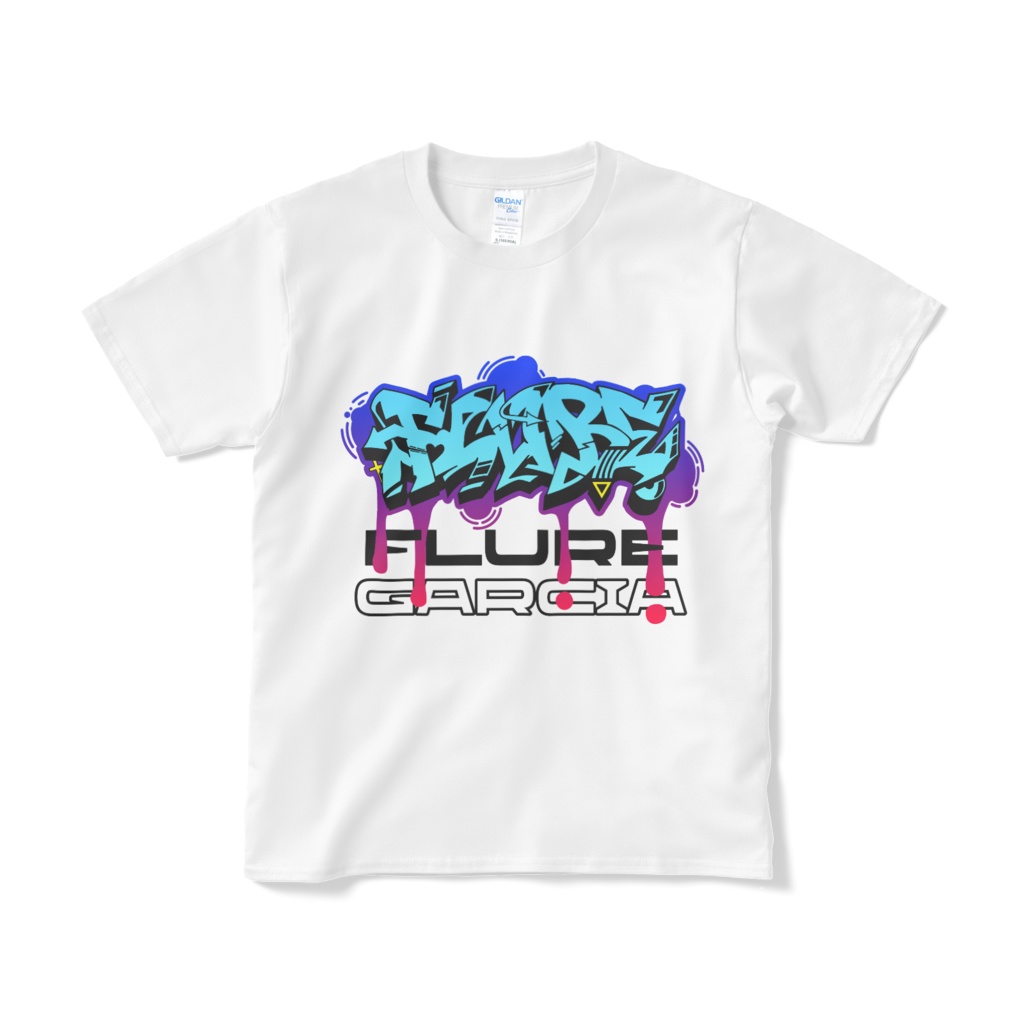 自作ロゴTシャツ「Flure Garcia」