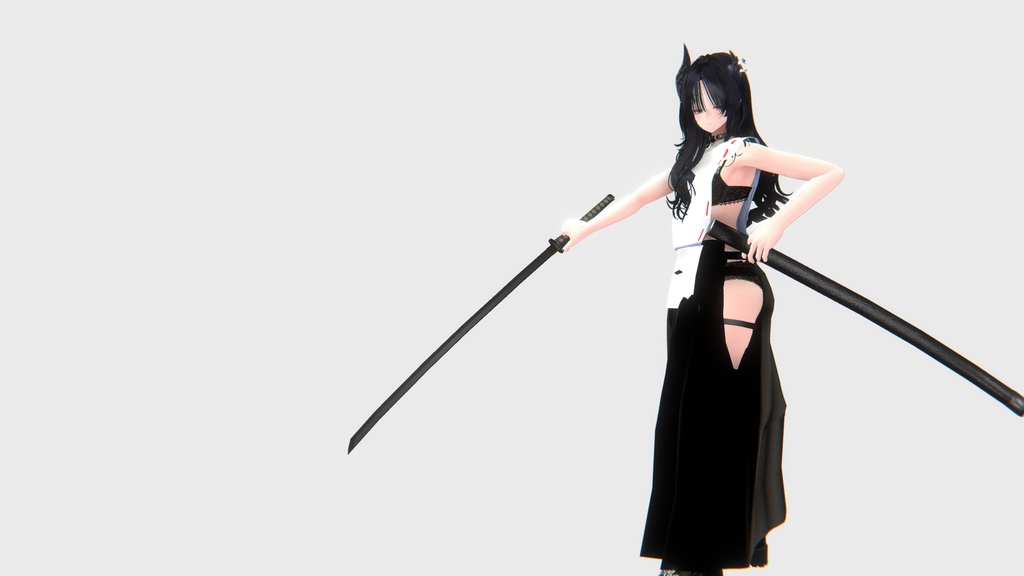【抜刀ギミック付き武器モデル】 蛇蝎切 / 真克切