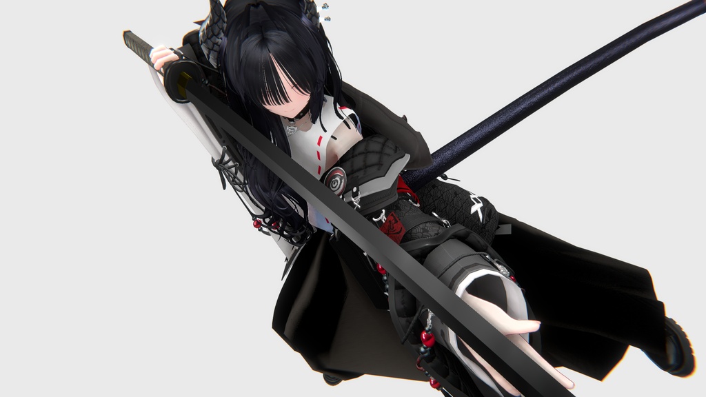 【抜刀ギミック付き武器モデル】 蛇蝎切 / 真克切