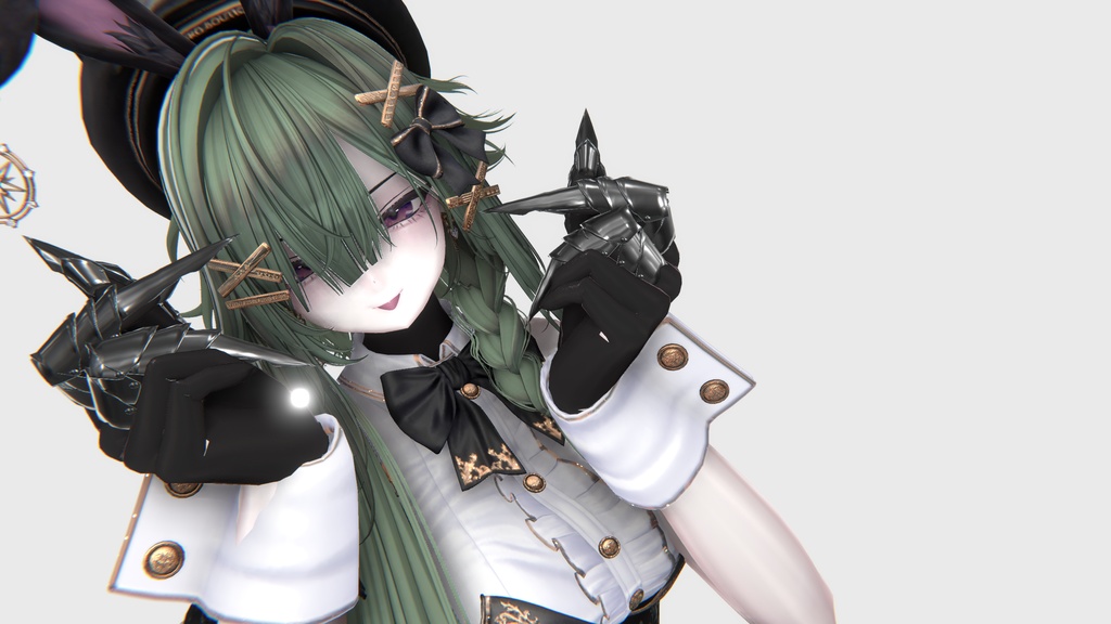 【複数アバター対応】アーマーリング "XLIV"【MA対応】