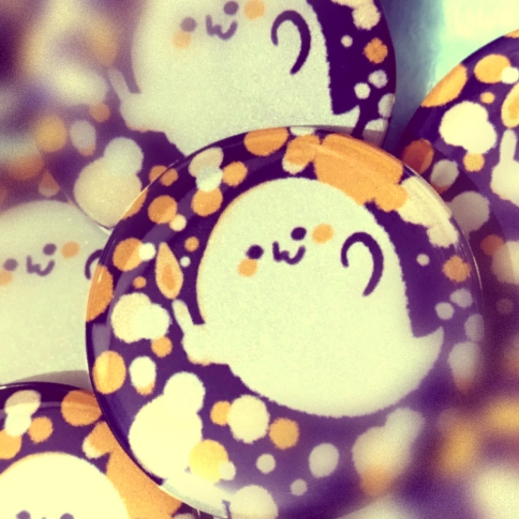 おばけがついてるよ