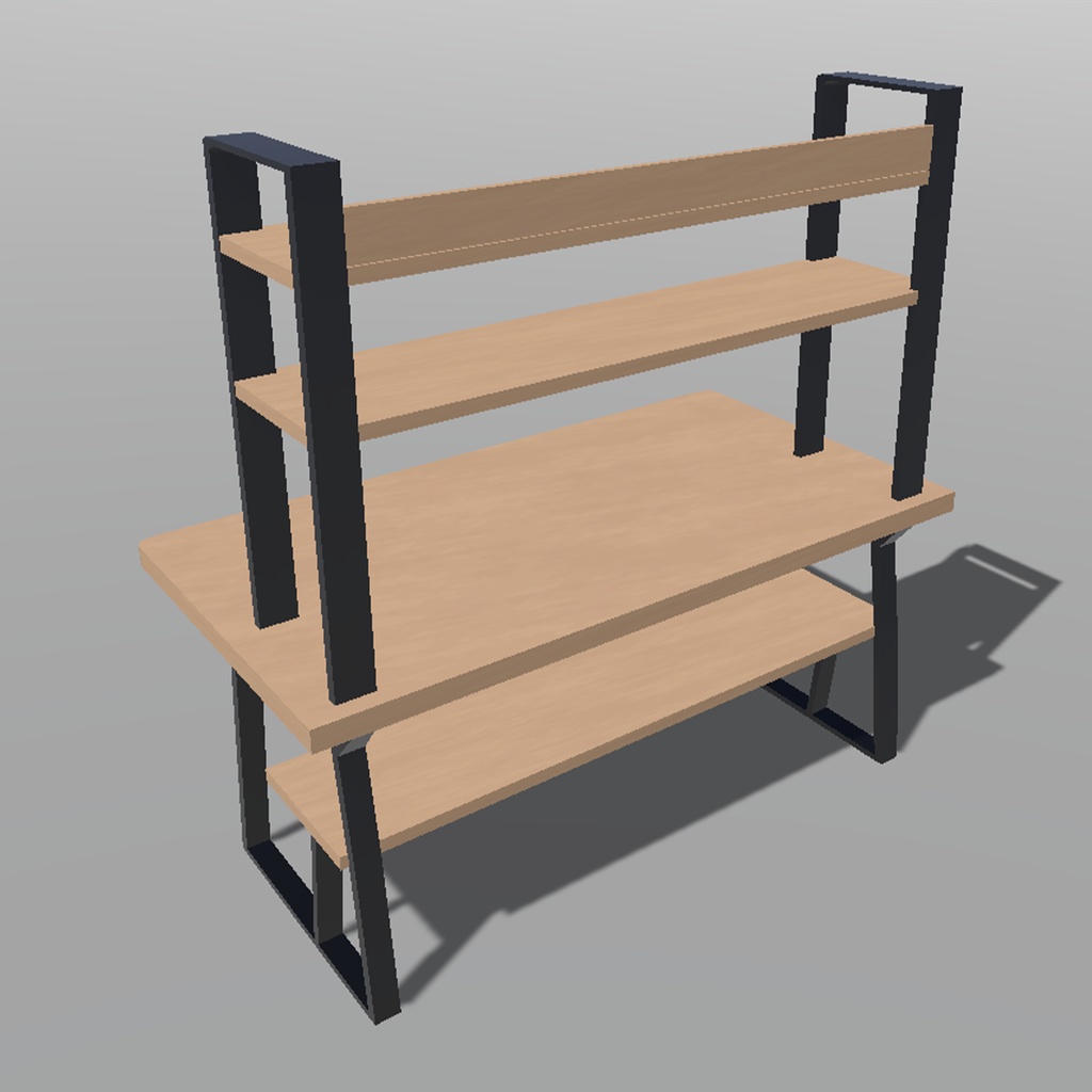 ちょっとかわいい学習机デスク 【student_desk】