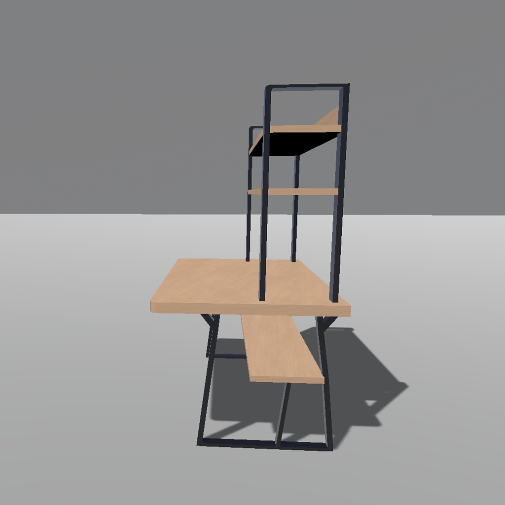 ちょっとかわいい学習机デスク 【student_desk】