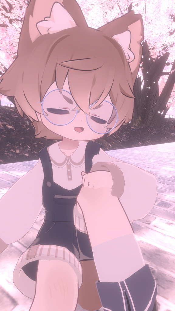 【まめふれんず対応】カジュアルサロペットコーデ