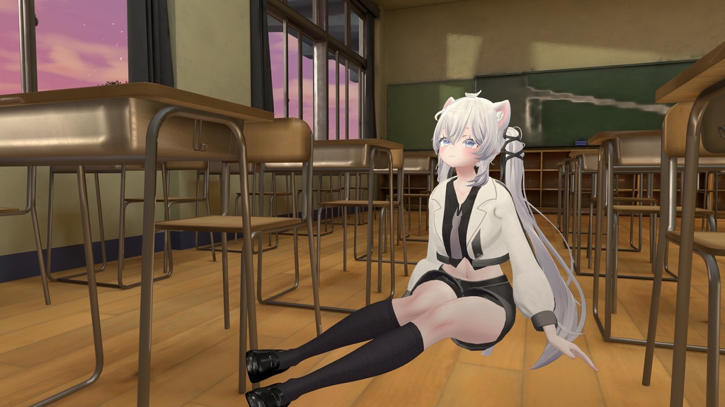 【Sio専用】シンプルめなサイバー風制服