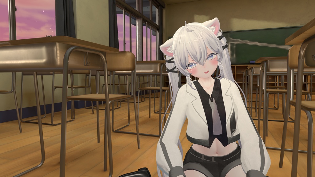 【Sio専用】シンプルめなサイバー風制服