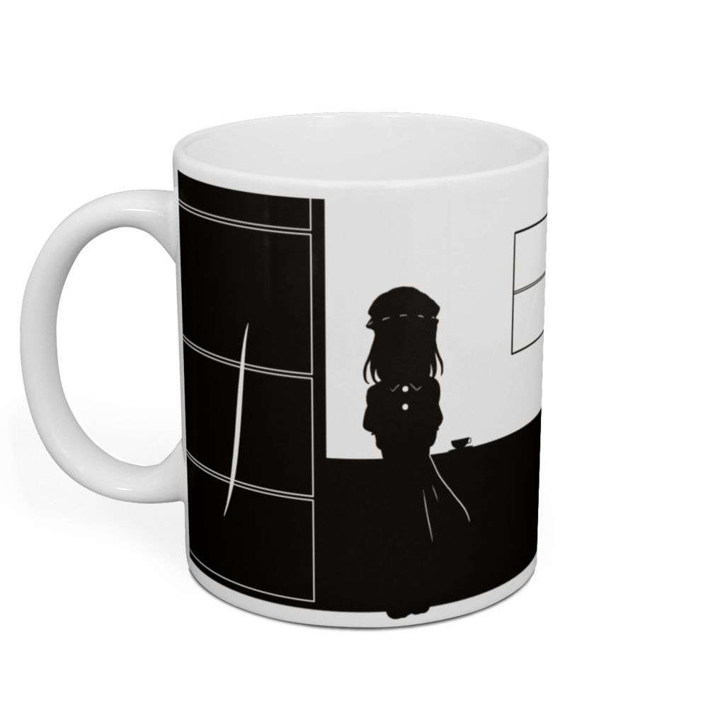 秘封倶楽部 マグカップ モノクロ