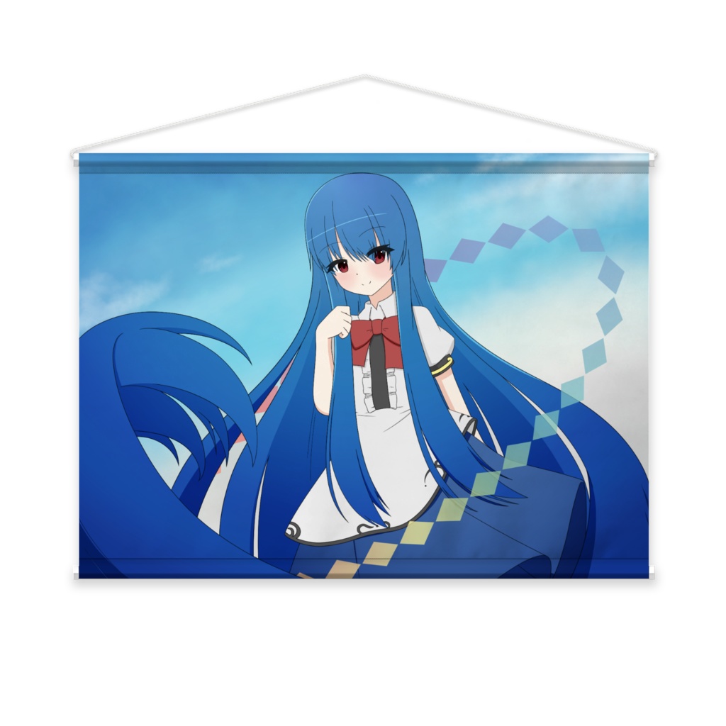 比那名居天子　タペストリー