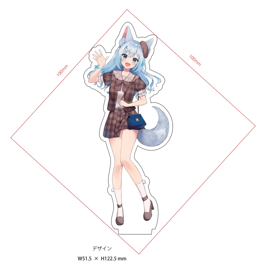 【限定50個】霜戌レイナ‗オリジナルアクリルスタンド