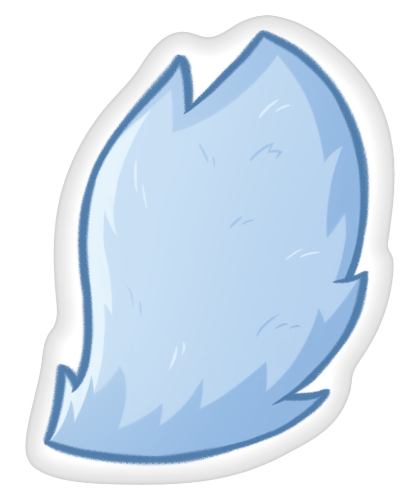 オリジナルしっぽクッション