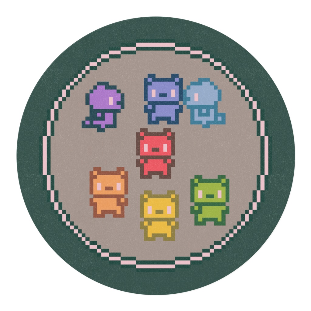 はこにわエデン シロとクマ