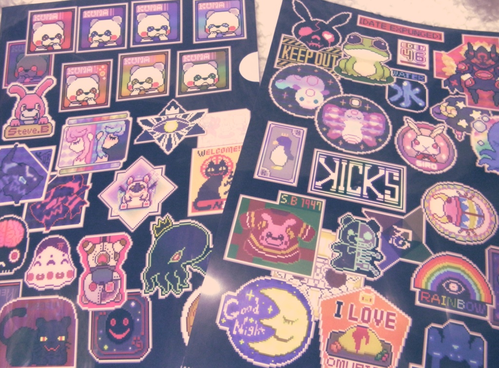 【ドット絵】はこにわエデン【クリアファイル】