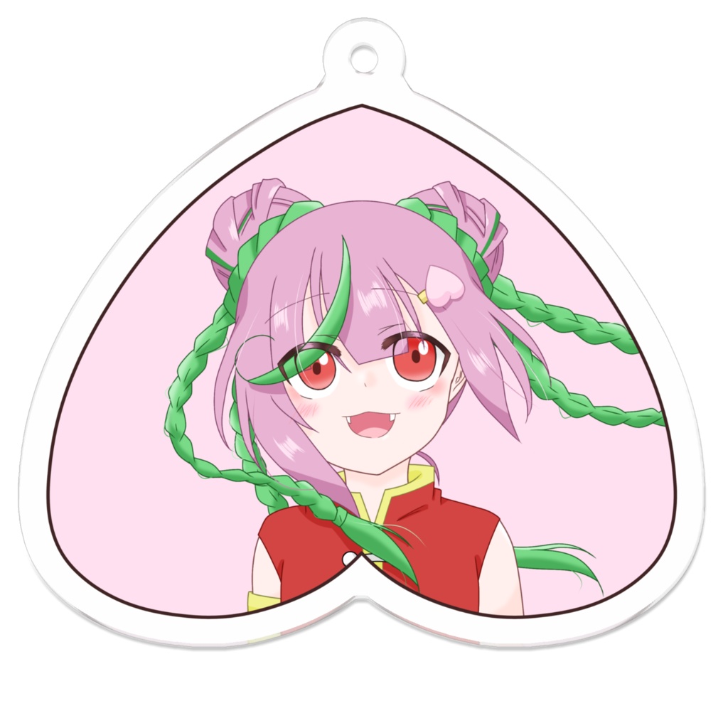 陽向桃2周年記念グッズ アクリルキーホルダーC