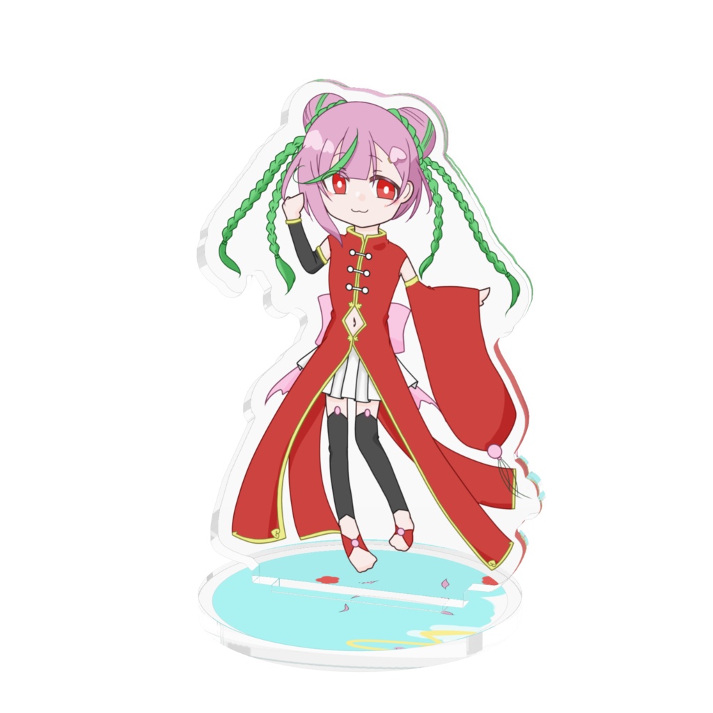 陽向桃2周年記念グッズ アクリルフィギュア