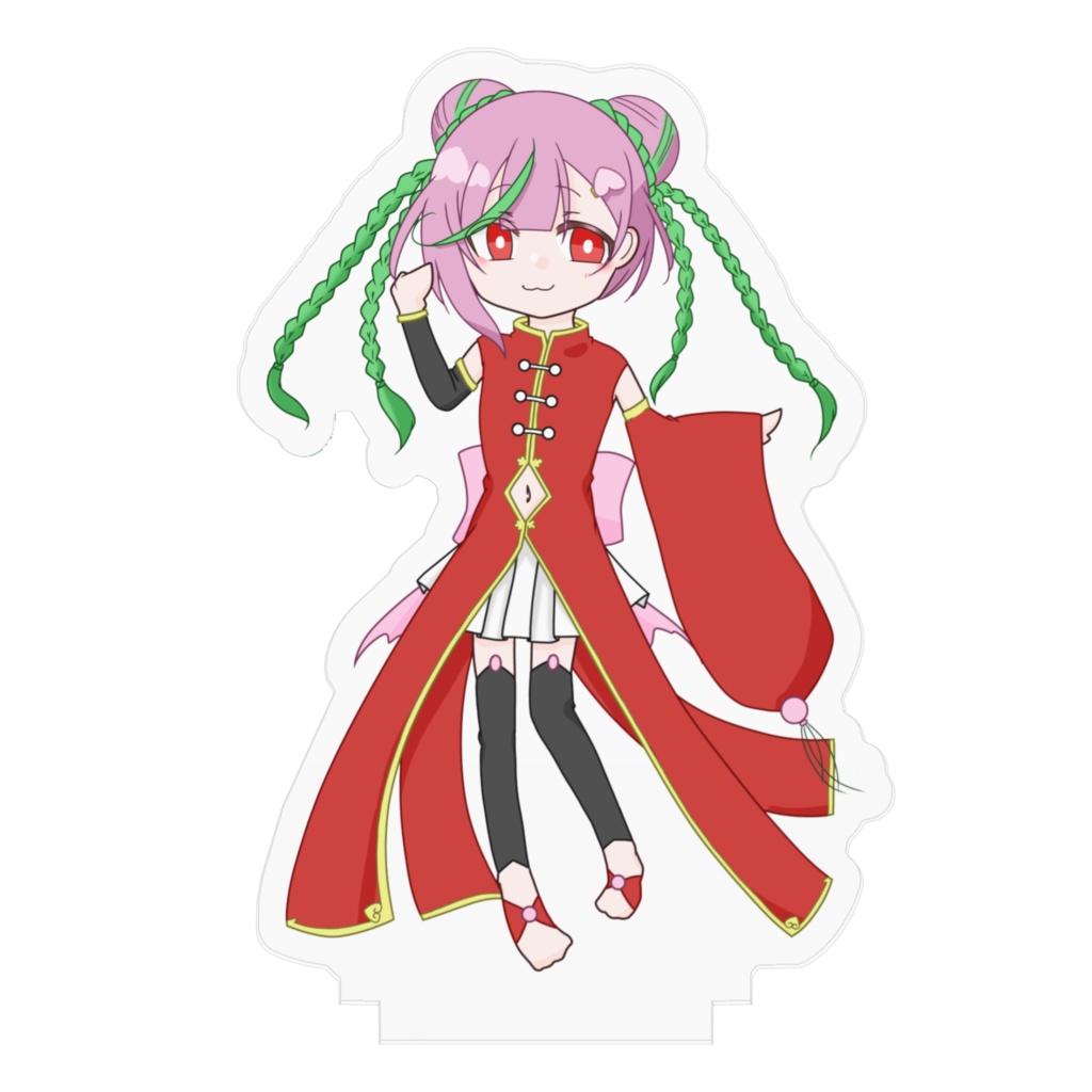 陽向桃2周年記念グッズ アクリルフィギュア