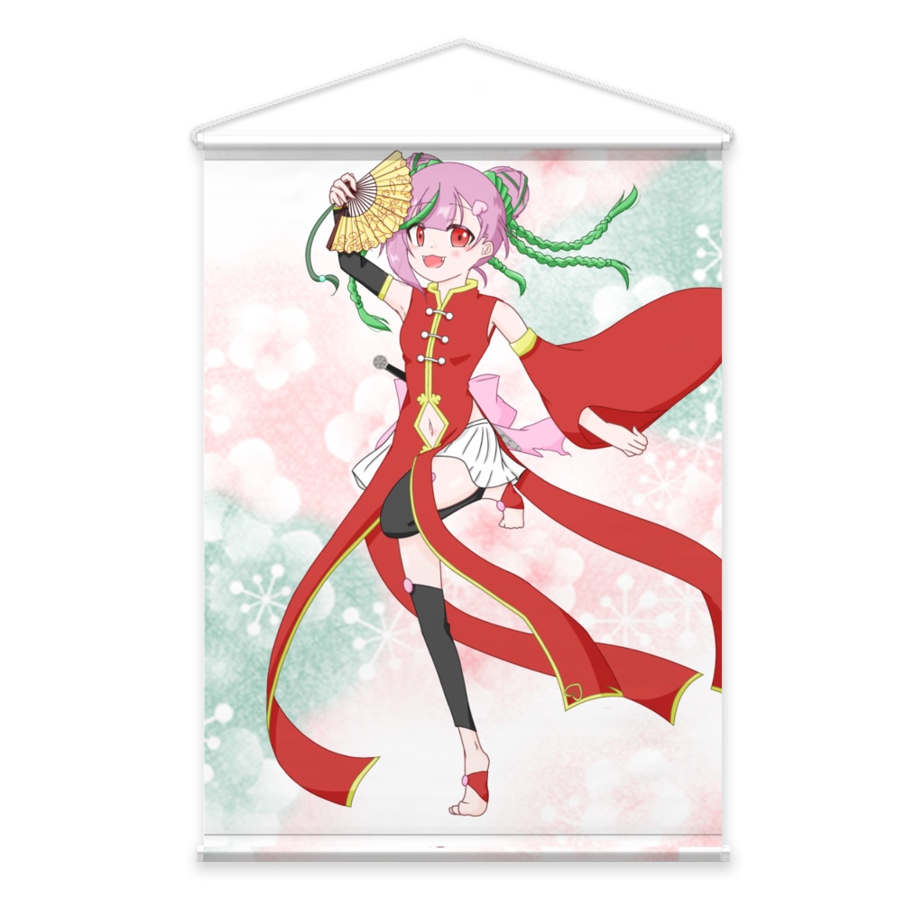 陽向桃2周年記念グッズ タペストリーA