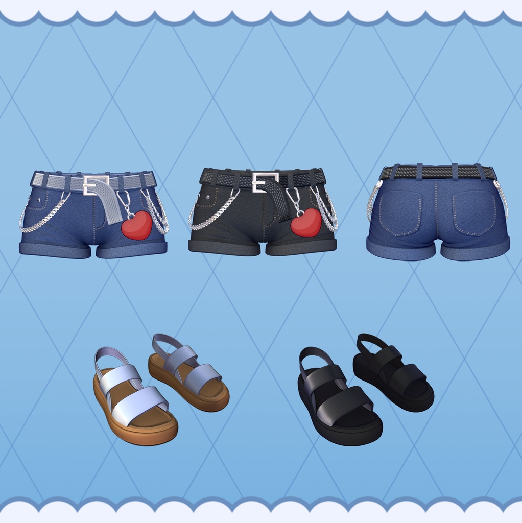 💖🐇 【8アバター対応】 - ふわふわバニー (Fluffy Bunny) 🐇💖