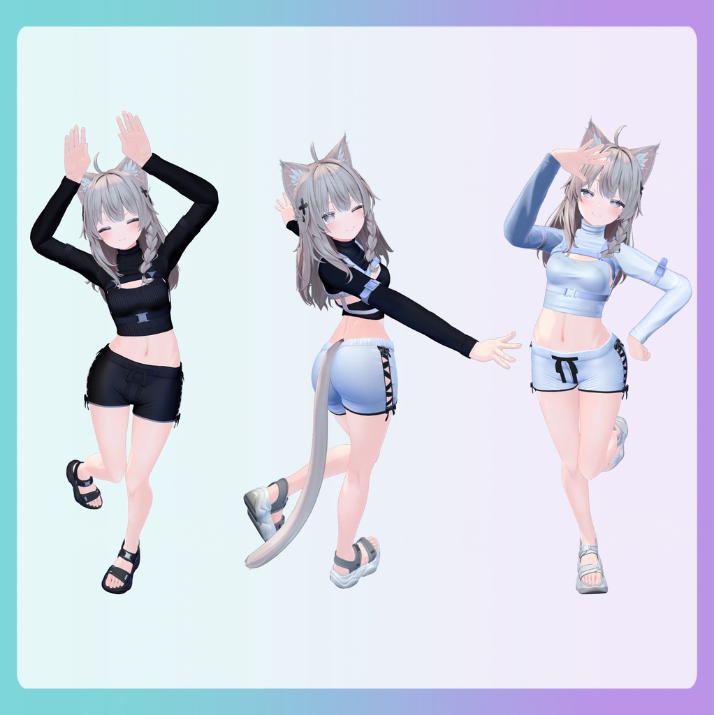 💖🐇 【9アバター対応】 - NYX Outfit -🐇💖