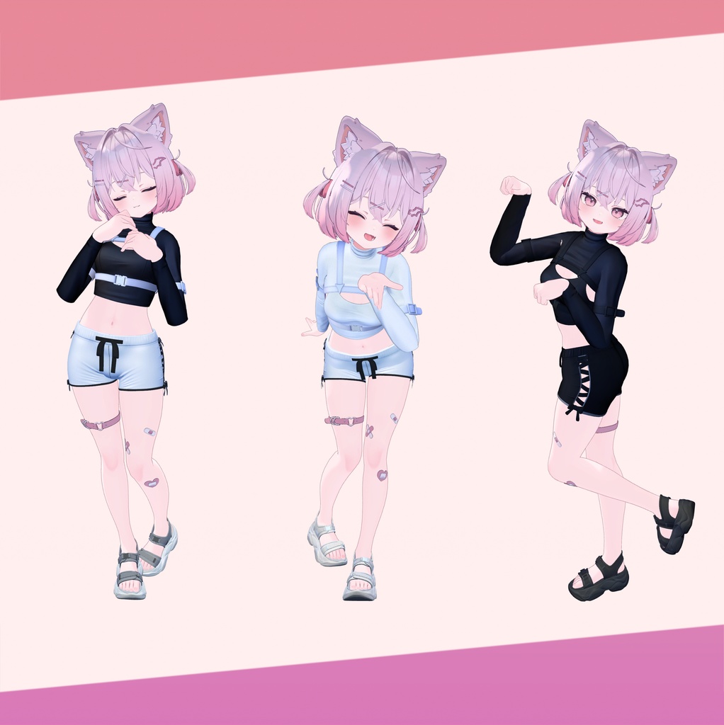 💖🐇 【9アバター対応】 - NYX Outfit -🐇💖