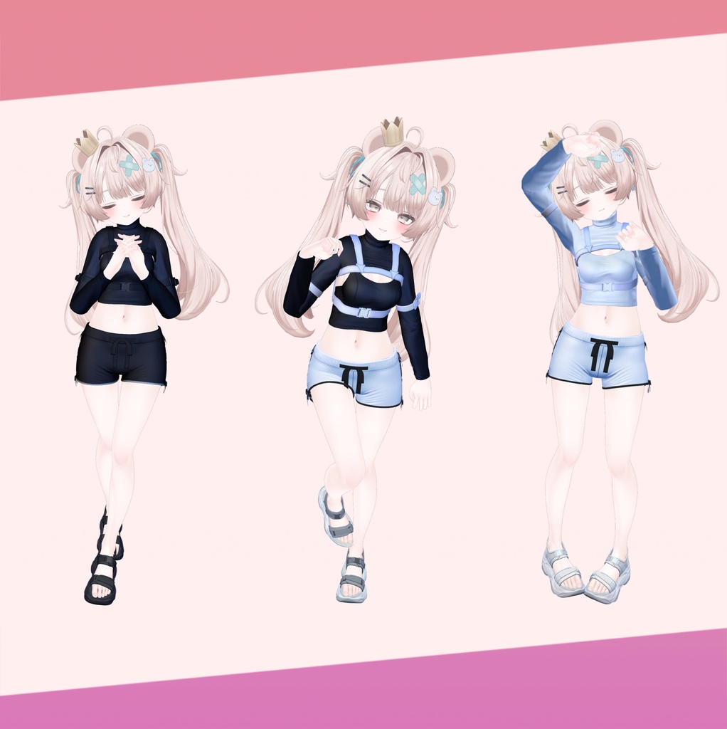 💖🐇 【9アバター対応】 - NYX Outfit -🐇💖