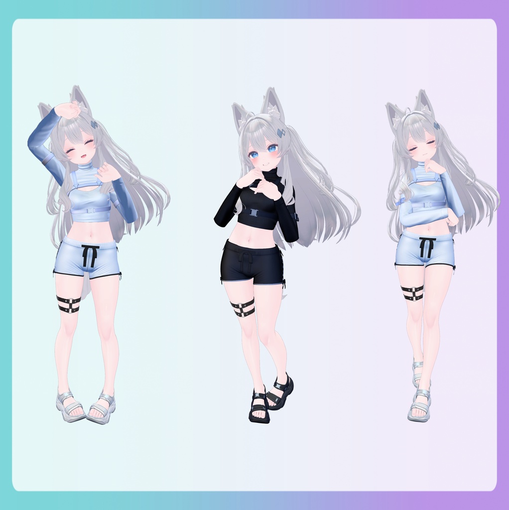 💖🐇 【9アバター対応】 - NYX Outfit -🐇💖