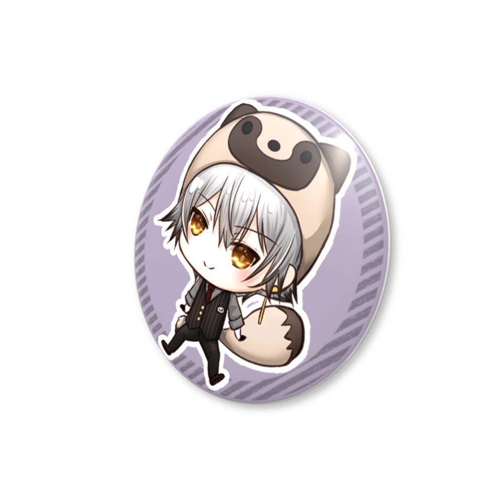 【缶バッチ】かぶりもの