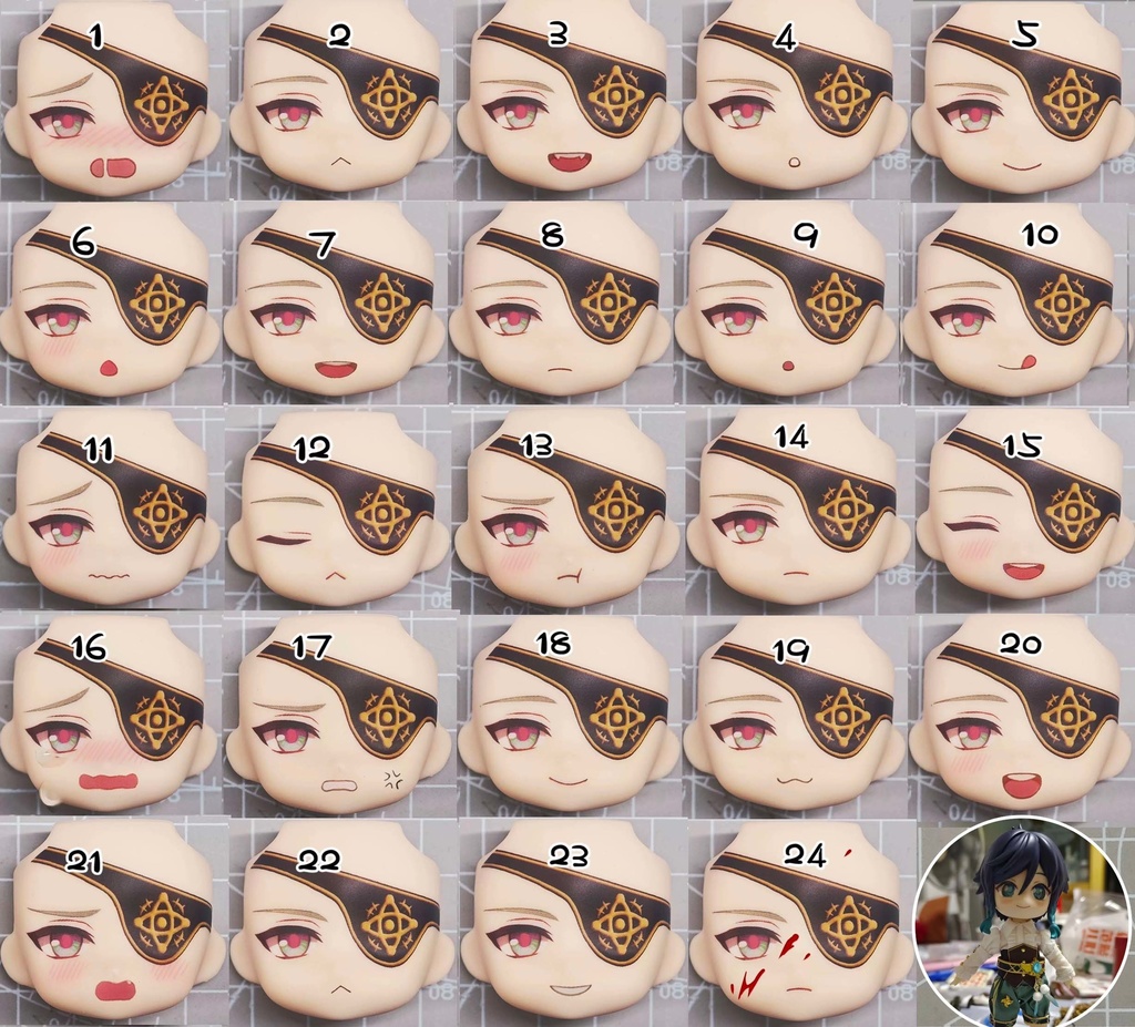 アナイクス オビツ11髪