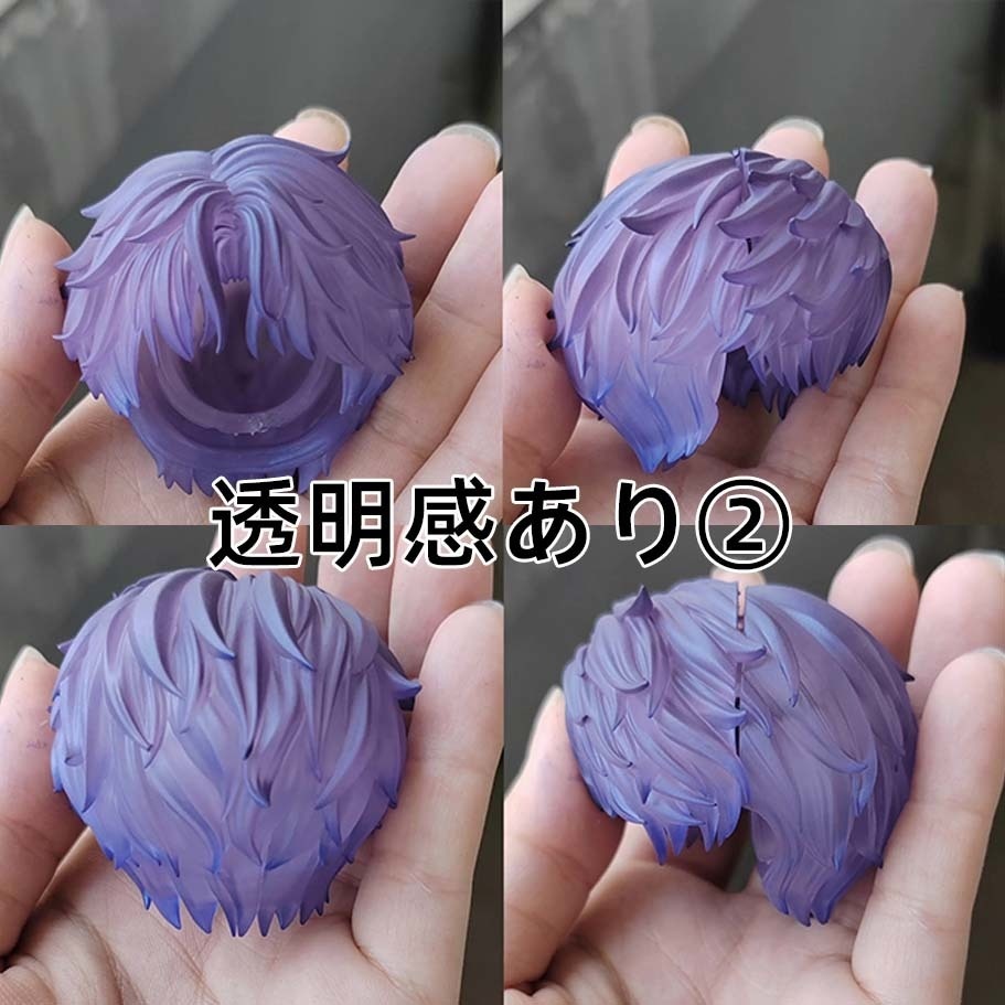 オビツ11 ヘッド 髪パーツ 顔パーツ ヘッド ホワイティ ob11 h14