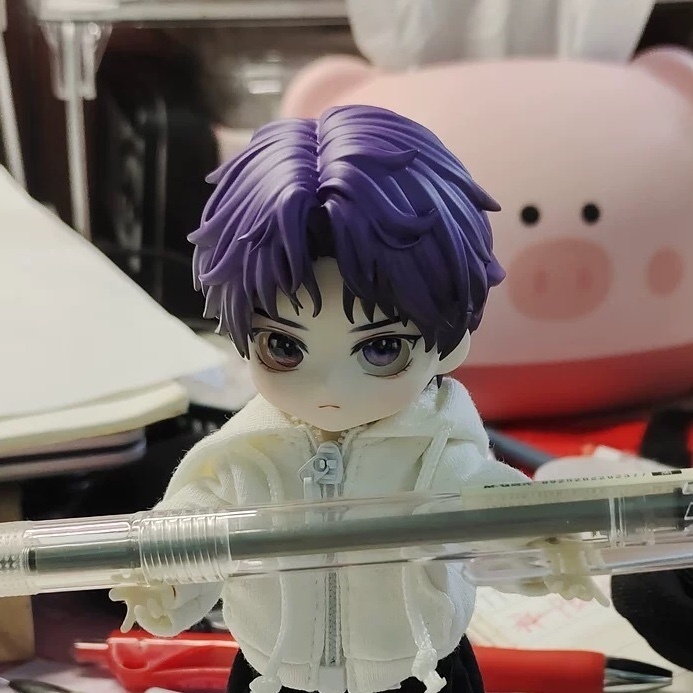 オビツ11 ヘッド 髪パーツ 顔パーツ ヘッド ホワイティ ob11 h18