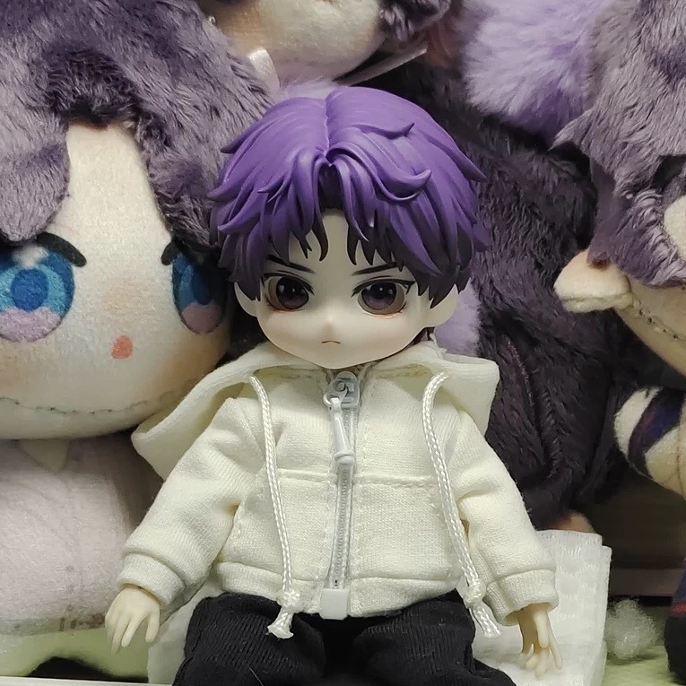 オビツ11 ヘッド 髪パーツ 顔パーツ ヘッド ホワイティ ob11 h18