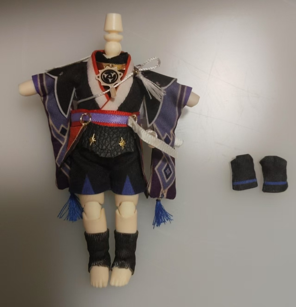 実物展示　オビツ服