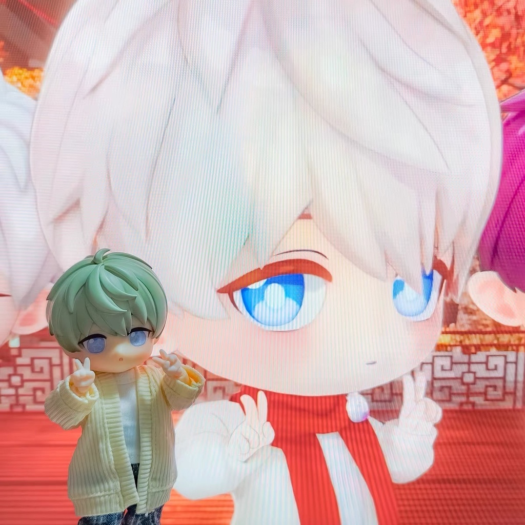 オビツ11 ヘッド 髪パーツ 顔パーツ ヘッド ホワイティ ob11 h19