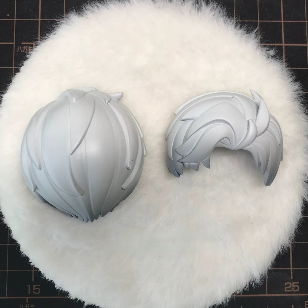 オビツ11 ヘッド 髪パーツ 顔パーツ ヘッド ホワイティ ob11 h19