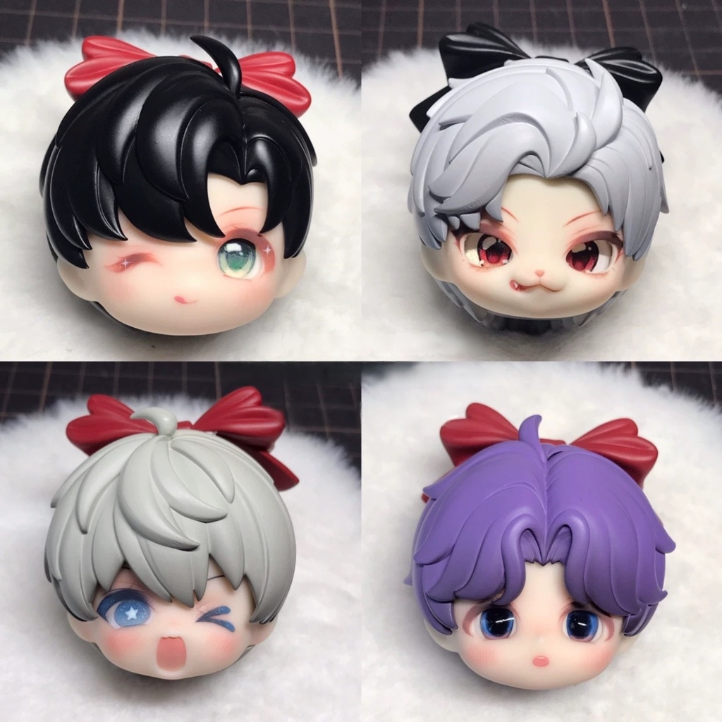 オビツ11 ヘッド 髪パーツ 顔パーツ ヘッド ホワイティ ob11 h19