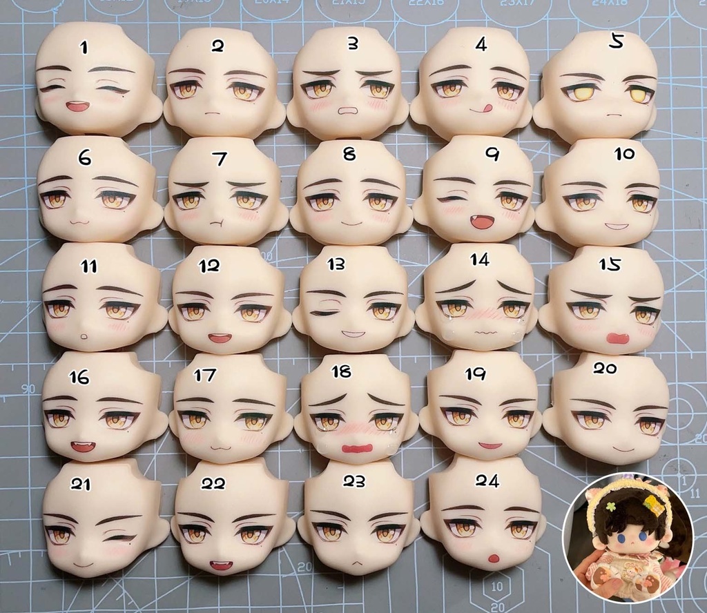 オビツ11 ヘッド 髪パーツ h21